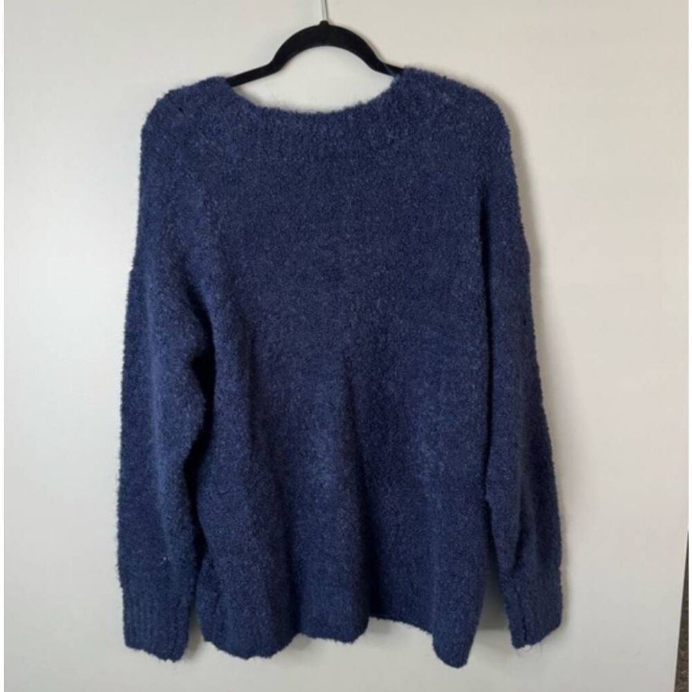 Aerie Teddy Boulce Blue Sweater NWT - Picture 3 of 4